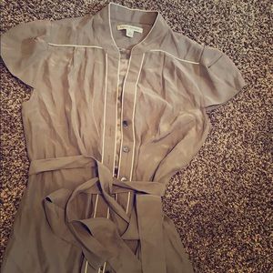 Silk banana republic dress